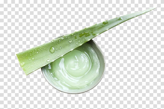 Skin care Aloe vera Face Gel, Aloe cream transparent background PNG clipart