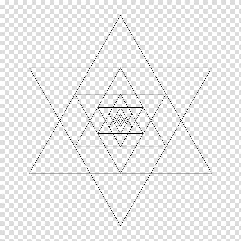 Line art , Hexagram transparent background PNG clipart