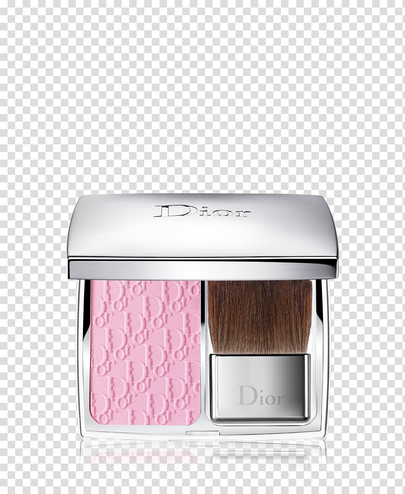 Rouge Cosmetics Christian Dior SE Color Face Powder, blushed transparent background PNG clipart