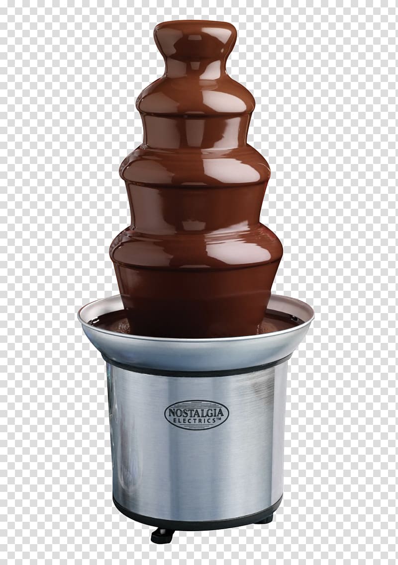 Chocolate fountain Chocolate Fondue Chocolate bar, chocolate transparent background PNG clipart
