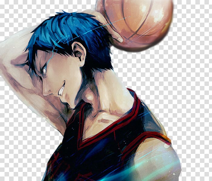 Tetsuya Kuroko Kuroko's Basketball Taiga Kagami Shintaro Midorima Daiki, Anime transparent background PNG clipart
