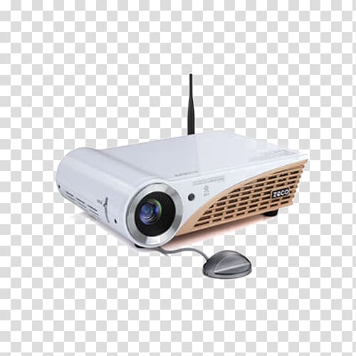 Video projector Projection LCD projector, Projector Home transparent background PNG clipart