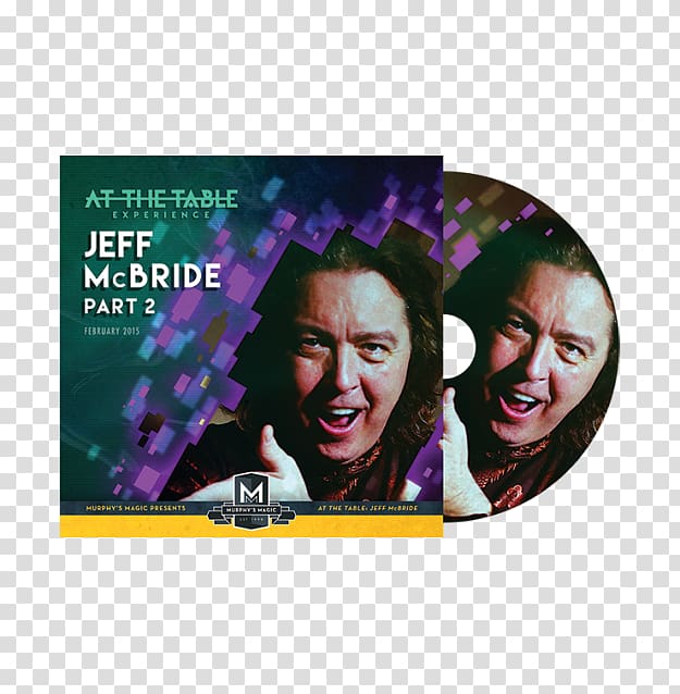 Jeff McBride Paul Gertner Close-up magic DVD, Jeff Mcbride transparent background PNG clipart