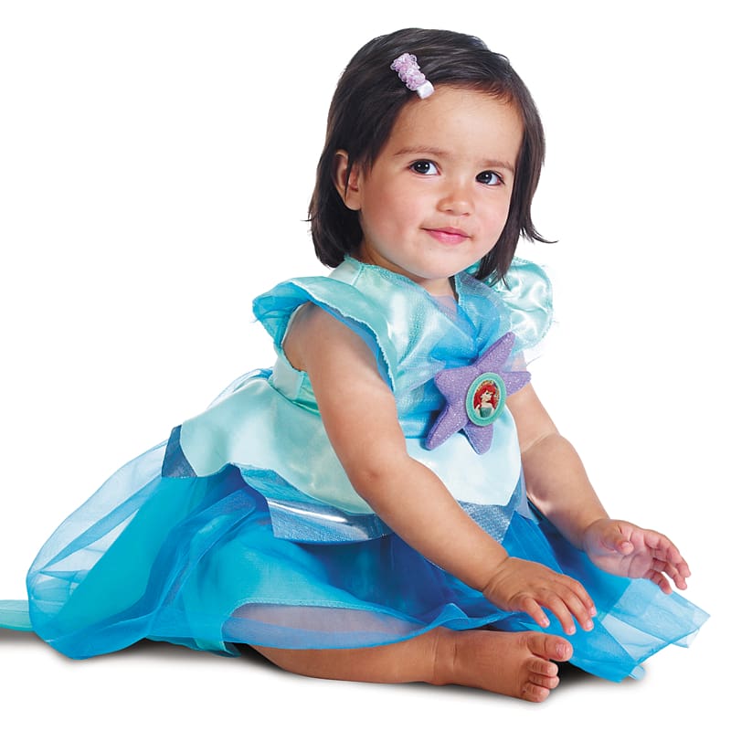 Ariel Minnie Mouse The Little Mermaid Infant Costume, baby transparent background PNG clipart