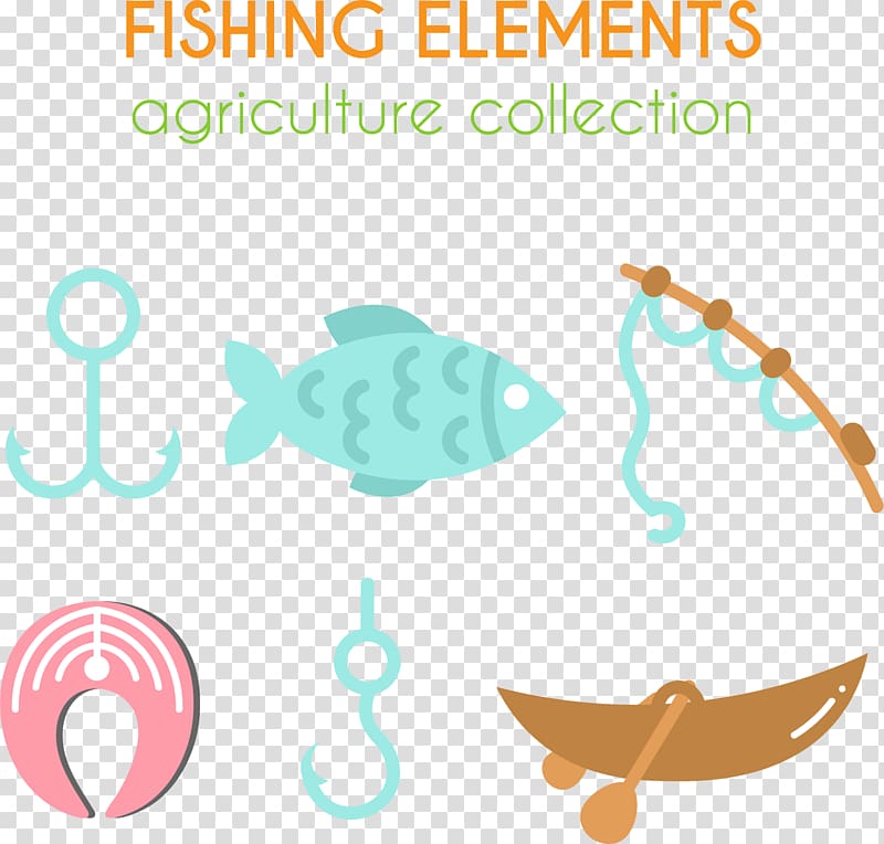 Fishing rod Fishing tackle Euclidean Illustration, Spring fishing tools transparent background PNG clipart