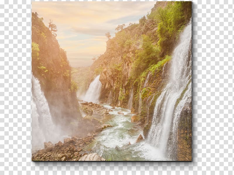 Düden Waterfalls Argentina–Brazil border, water falls transparent background PNG clipart