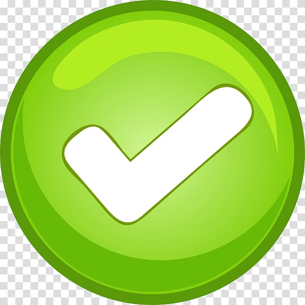 Check mark Button , Green Checkbox transparent background PNG ...