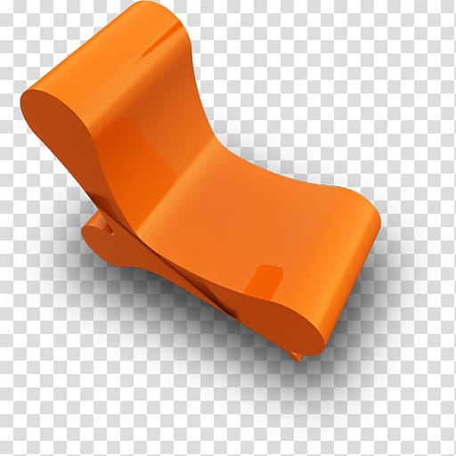 red cushion seat, angle plastic orange, Chair 1 transparent background PNG clipart