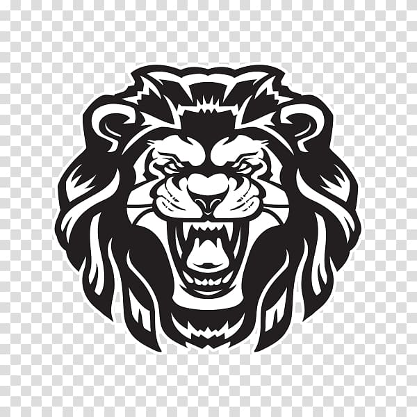 black and white lion illustration, Lion of Judah Rastafari , lion head transparent background PNG clipart