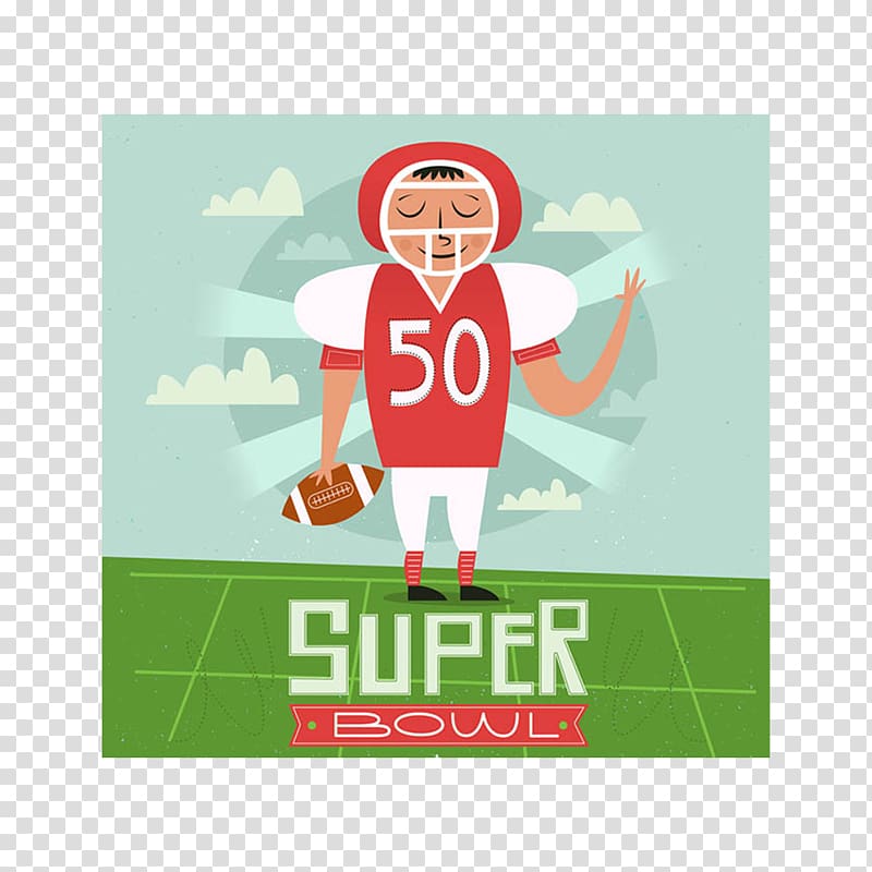 American football Cartoon Rugby union, Cartoon American rugby player transparent background PNG clipart
