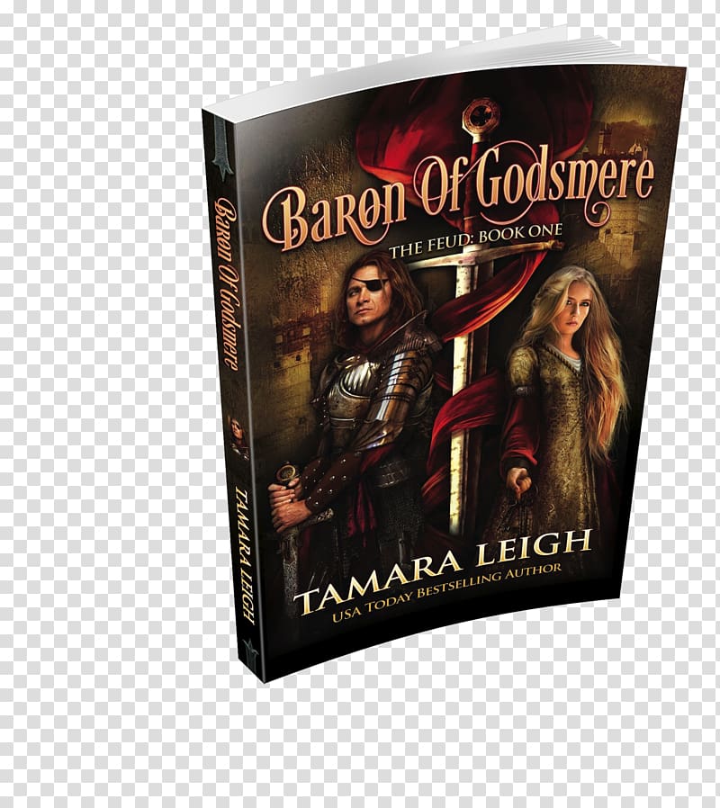 Baron of Godsmere: The Feud: Book One The Crusader's Bride The Crusader's Kiss: The Champions of Saint Euphemia Paperback, book transparent background PNG clipart