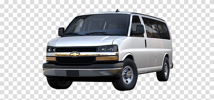 Compact van Minivan Chevrolet Express Commercial vehicle, passenger car transparent background PNG clipart