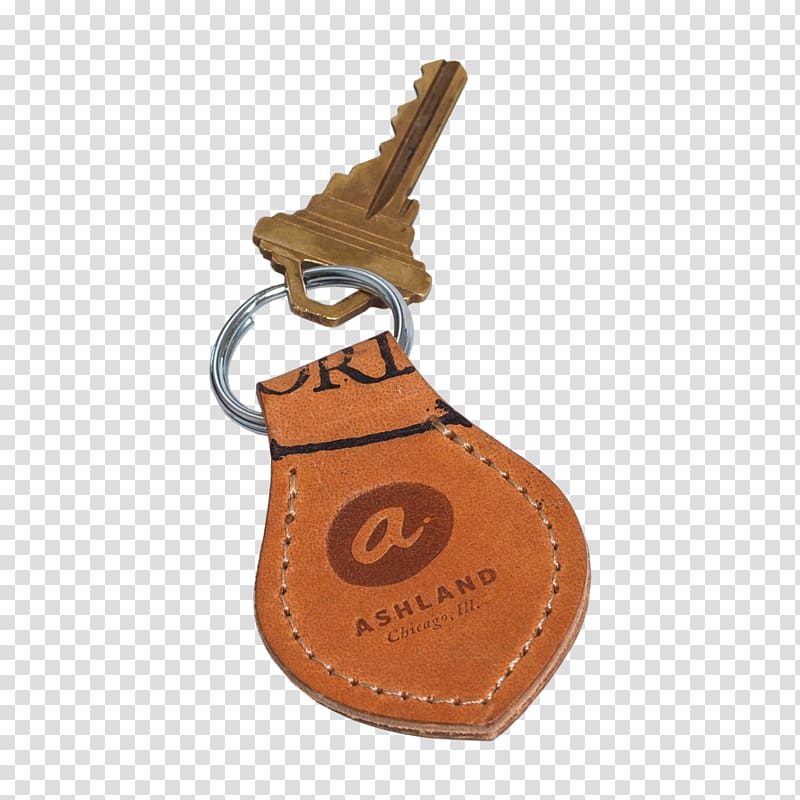Key Chains Fob Shell cordovan Leather, key transparent background PNG clipart