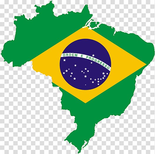 Flag of Brazil Map National flag, map transparent background PNG clipart