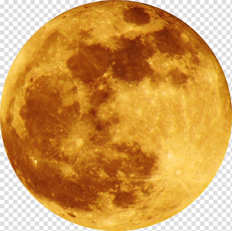 Realistic Moon PNG Clipart Image​