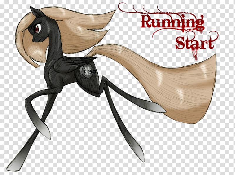 Horse Running from Demons Saddle Paperback, xuandong start running transparent background PNG clipart