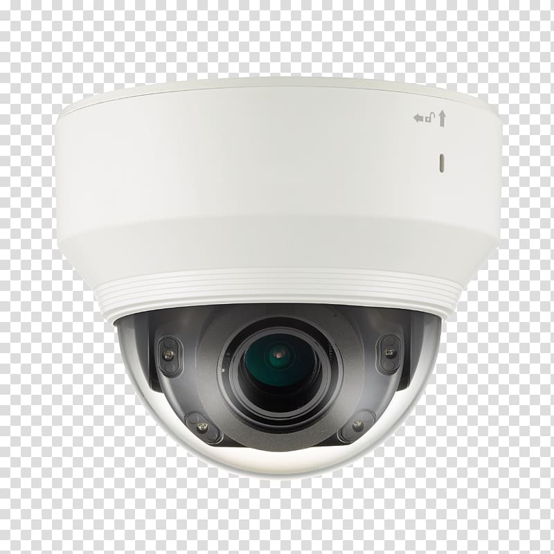 High Efficiency Video Coding Samsung/Hanwha Camera 4K resolution IP camera, cctv transparent background PNG clipart