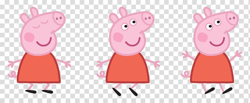 Daddy Pig YouTube George Pig Drawing Animation, youtube transparent background PNG clipart