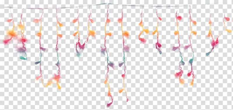 Christmas lights Ded Moroz Snegurochka Garland, garland transparent background PNG clipart