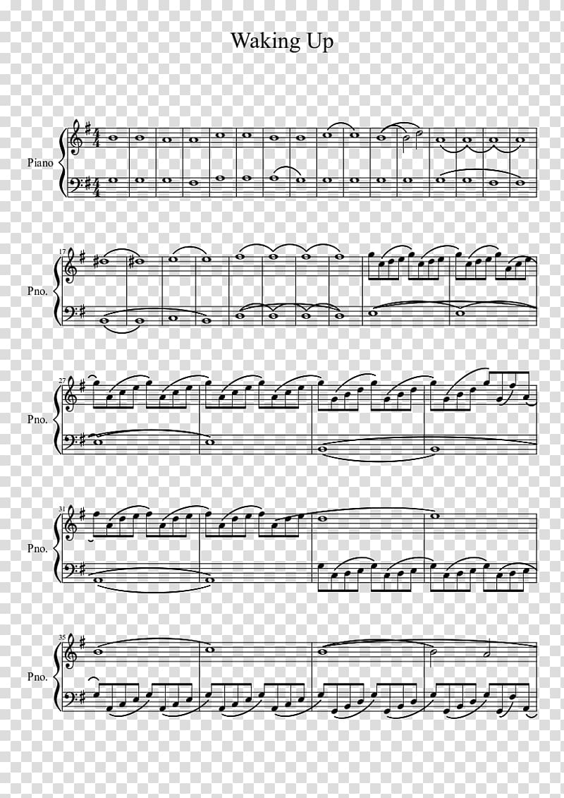 Sarabande French Suites Gavotte Sheet Music Piano, sheet music transparent background PNG clipart