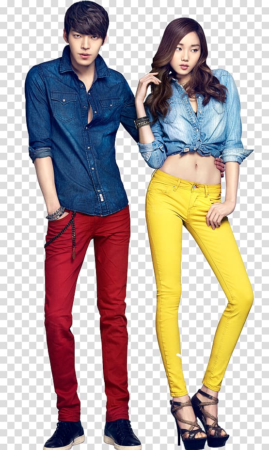 Lee Sung-kyung South Korea Model Jeans Fashion, korean actor kim woo bin transparent background PNG clipart