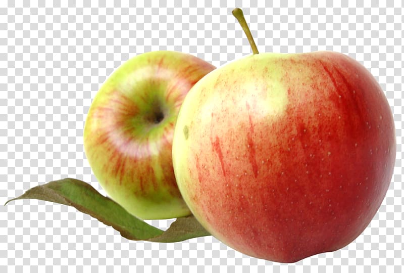 two honeycrisp apples, Apple Fruit , Two Red Apples with Leaves transparent background PNG clipart
