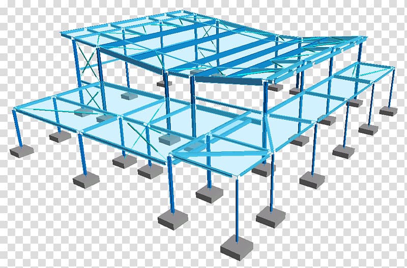 Structure Tekla Building Structural engineering, to beam transparent background PNG clipart
