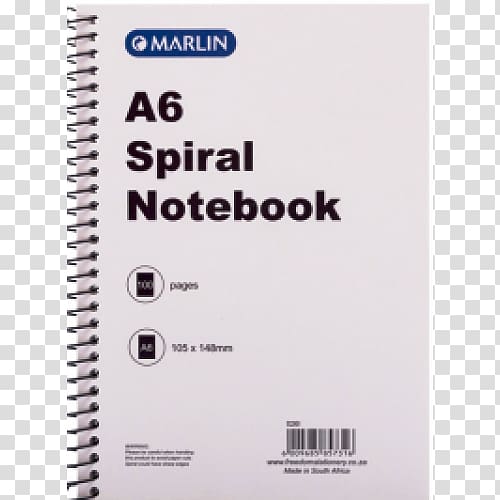 Notebook Standard Paper size Pens Spiral, notebook transparent background PNG clipart