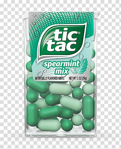 Chewing gum Tic Tac Mint Flavor Candy, chewing gum transparent background PNG clipart