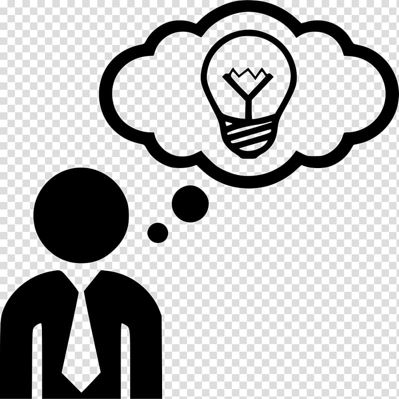 thinking person clip art