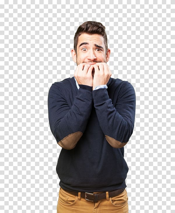 Person Business, worried man transparent background PNG clipart