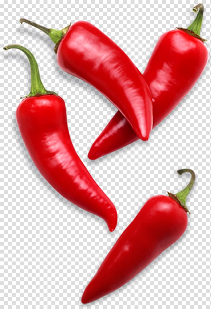 four red bell peppers, Cayenne pepper Bell pepper Capsicum frutescens Chili pepper Spice, black pepper transparent background PNG clipart