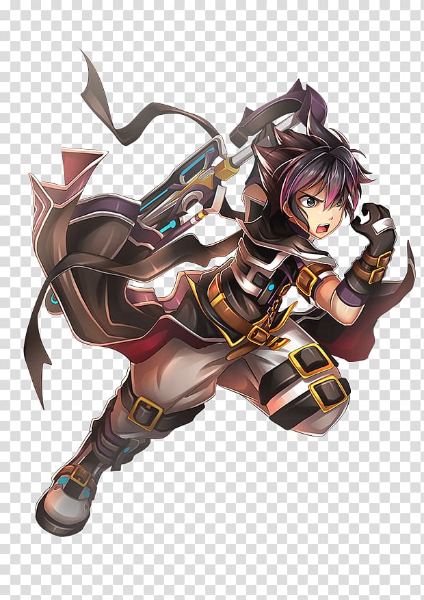 Grand Chase Elsword Sieghart Elesis Amy, Knight transparent background PNG clipart