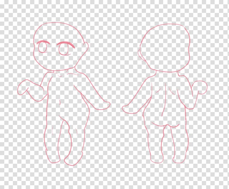 Chibi Thumb Drawing Sketch, Chibi transparent background PNG clipart