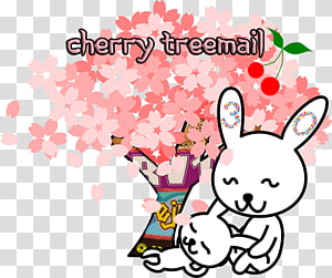 Rabbit Sticker , rabbit transparent background PNG clipart thumbnail