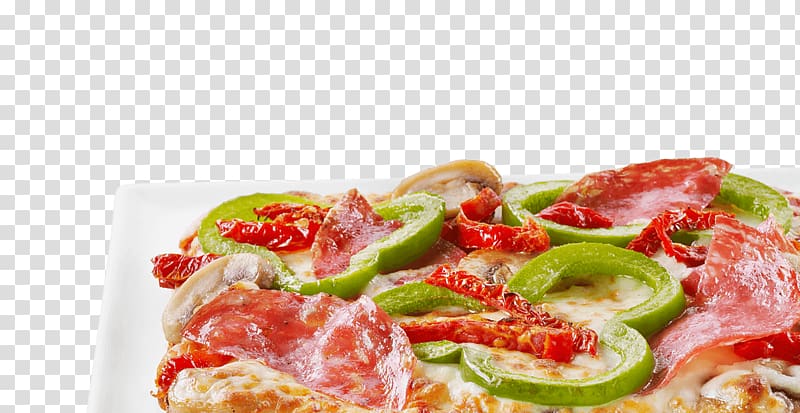Boston Pizza Carpaccio Vegetarian cuisine Tarte flambée, high nutritional value transparent background PNG clipart