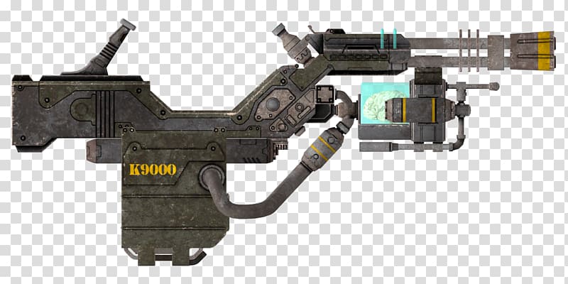 Fallout 3 Fallout 4 Old World Blues Weapon Rifle, laser gun transparent background PNG clipart