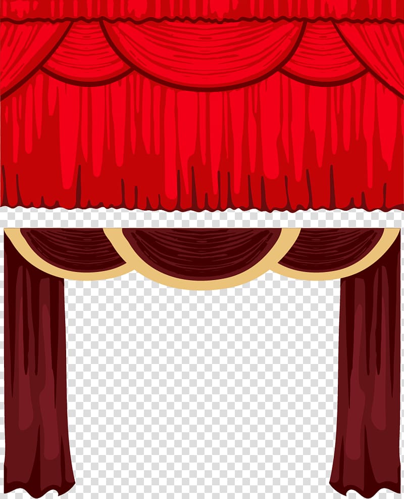 Theater drapes and stage curtains Red Theatre, Wine red theater curtain transparent background PNG clipart