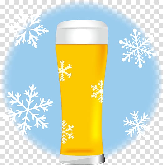 Snow crystal and beer illustration., others transparent background PNG clipart