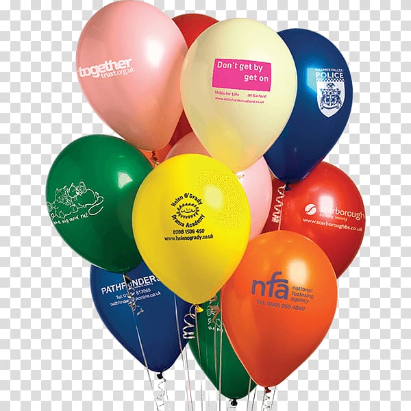 Cluster ballooning Toronto Custom Balloon Printing, CSA Balloons Inflatable Bag, balloon transparent background PNG clipart