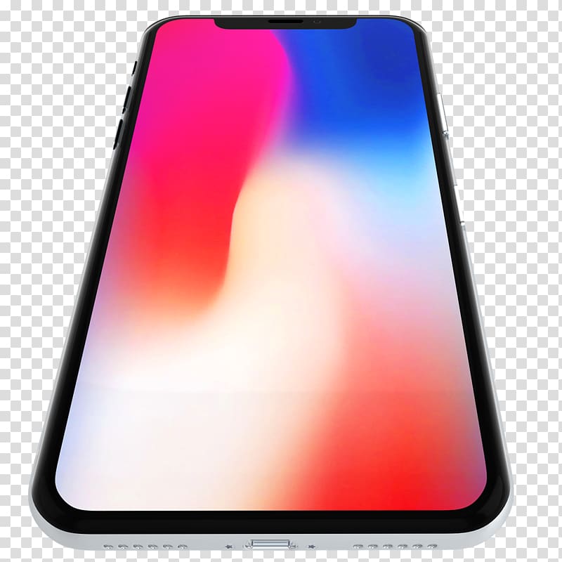iPhone X Smartphone IPhone 8 iPhone 5 AirPower, Phone Review transparent background PNG clipart