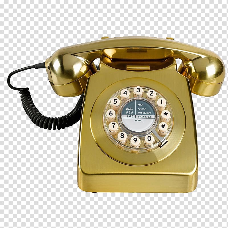 Wild & Wolf 746 Telephone Home & Business Phones Retro style Dialling, others transparent background PNG clipart