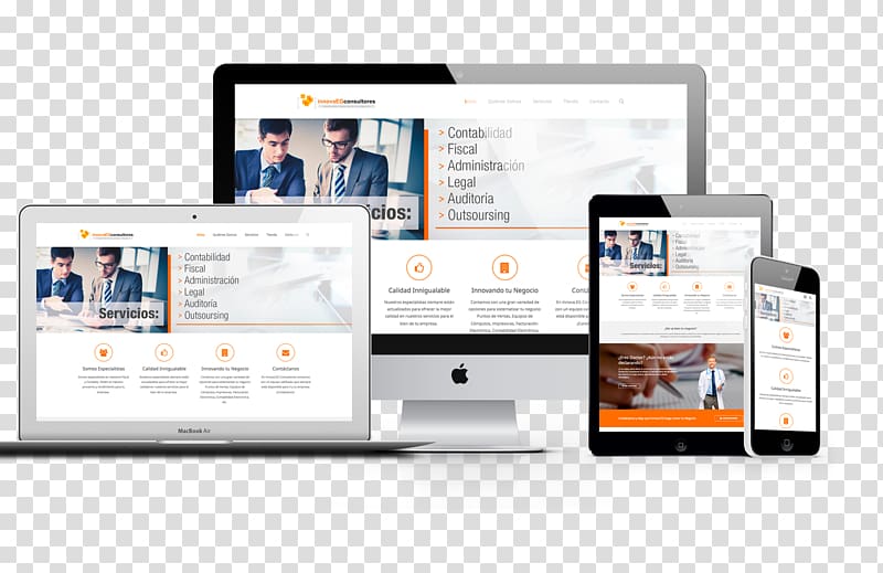 Digital marketing Mockup Web design, design transparent background PNG clipart