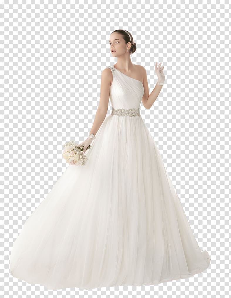 Wedding dress Bride Model Gown, dress transparent background PNG clipart