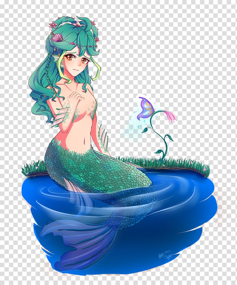 Mermaid Cartoon, Mermaid transparent background PNG clipart