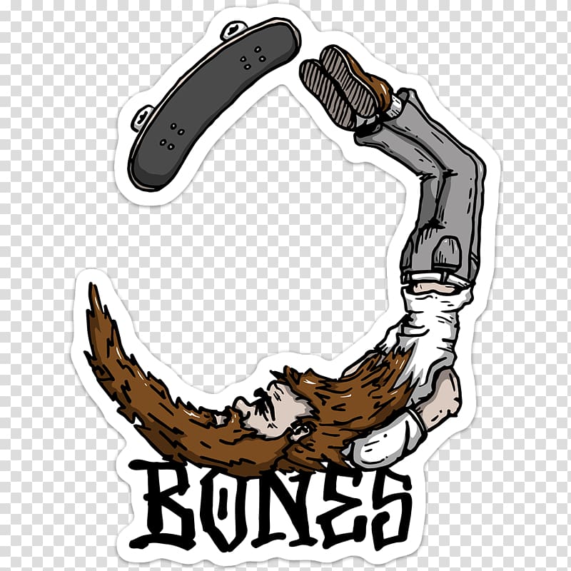 Skateboarding Powell Peralta Longboard Bones Bearings, scorpions transparent background PNG clipart