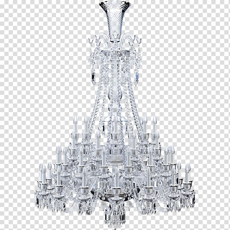 Chandelier Light fixture Lighting Baccarat Crystal, chandelier transparent background PNG clipart