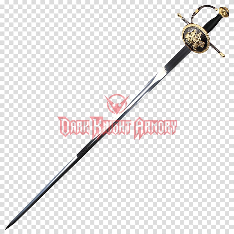 Basket-hilted sword Weapon Knightly sword Knife, Sword transparent background PNG clipart
