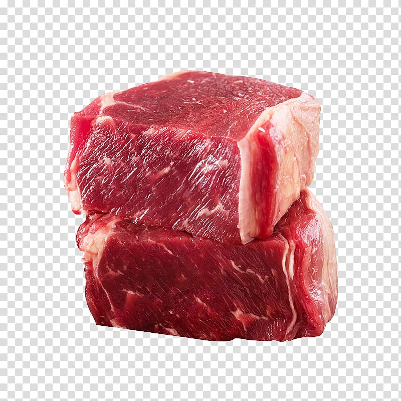 Angus cattle Beefsteak Meat Ham, Original flavor eye steak beef meat transparent background PNG clipart