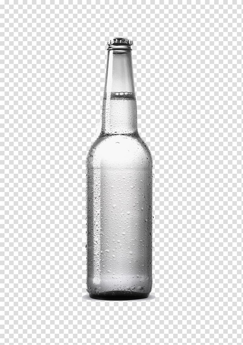 grey bottle illustration, Beer Bottle Mockup Graphic design, Glass bottles transparent background PNG clipart